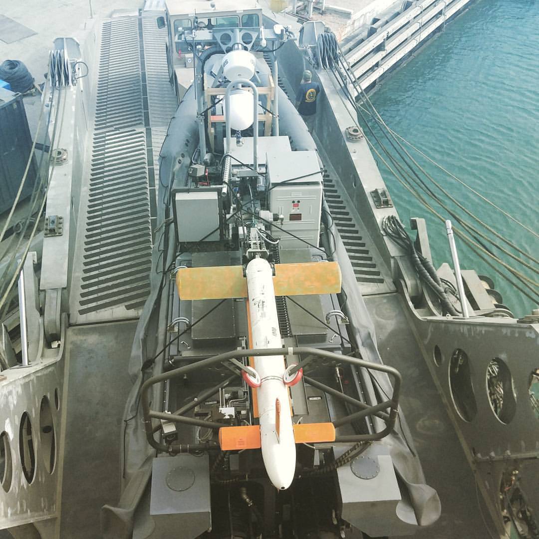 Mine Hunting Unmanned Surface Vehicle (MHU) at IMCMEX 2016 01.jpg