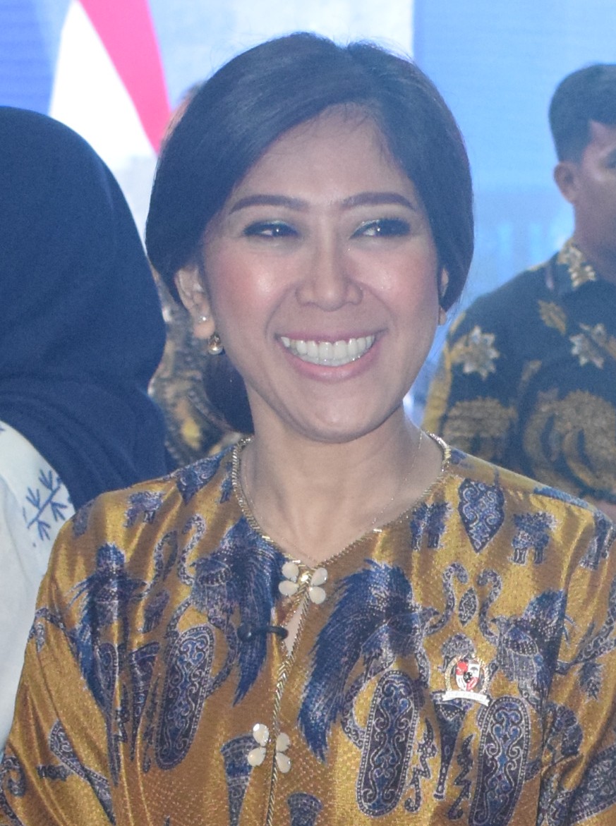 Meutya Hafid at the Anugerah Media Humas 2025 01 (cropped).jpg